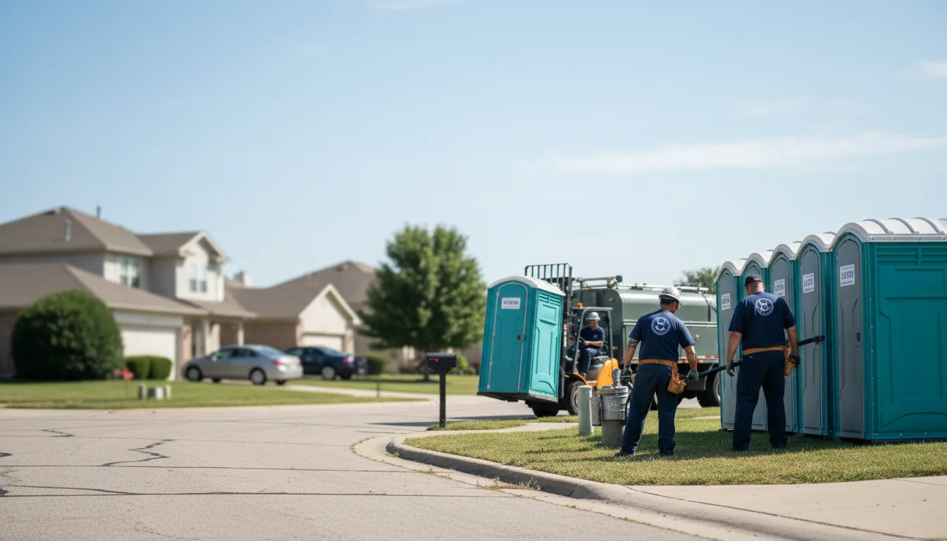 Porta Potty Rental in Lott, TX near me